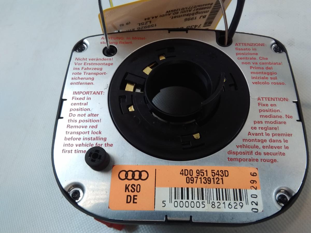 Audi A4 B5 original Schleifring Wickelfeder 4D0951543D BJ1996