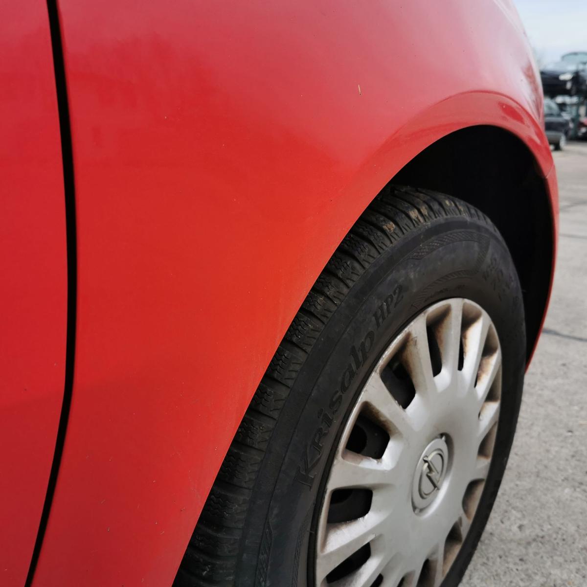 Opel Corsa D Kotflügel Fender Seitenwand vorn rechts Z547 Magmarot