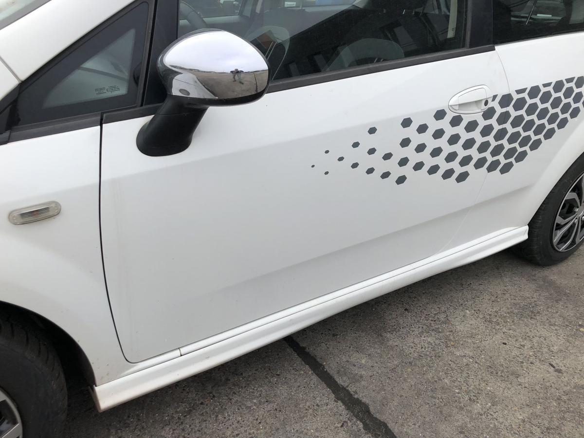 Fiat Grande Punto 199 T&uuml;r vorn links Fahrert&uuml;r 3 t&uuml;rer 249F Bianco Santerellina