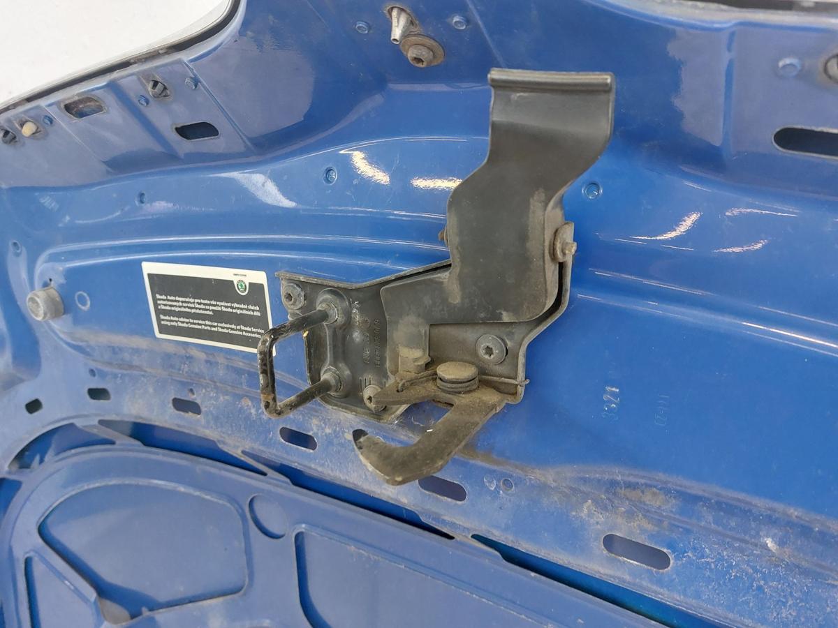 Skoda Fabia 2 Roomster Typ 5J Motorhaube Haube Klappe bis 2010 LF5K blau
