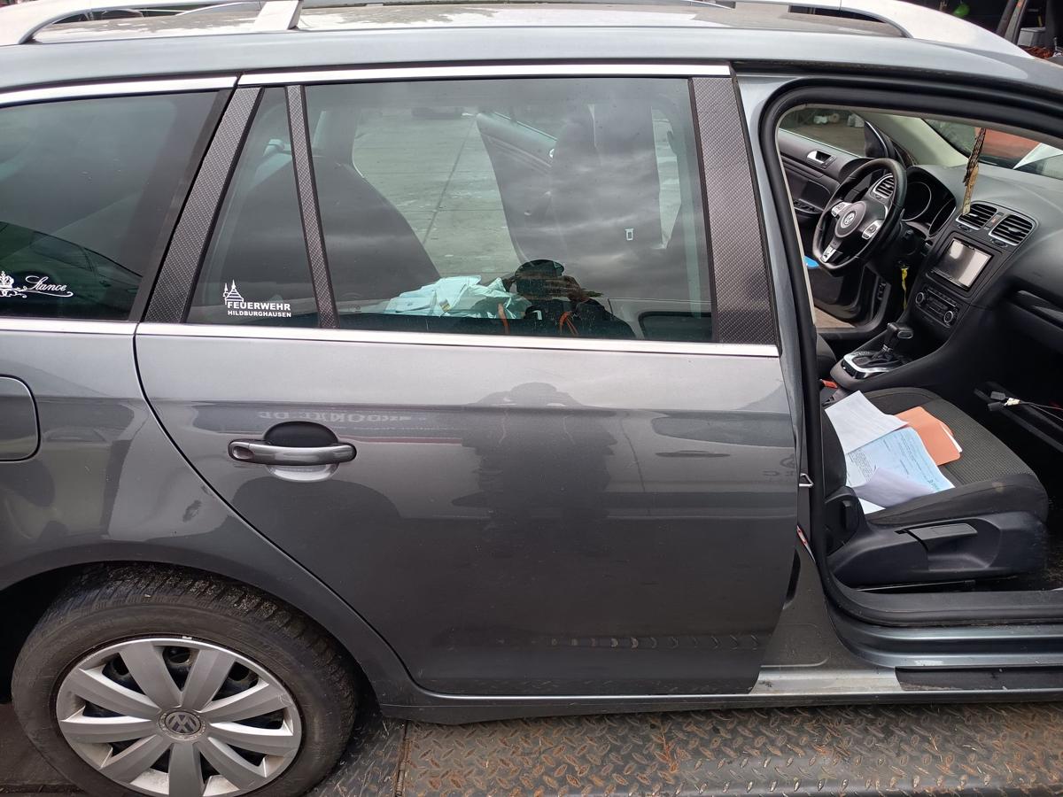 VW Golf VI Variant original Tür hinten rechts Fond D7X Platingrau Bj 2010