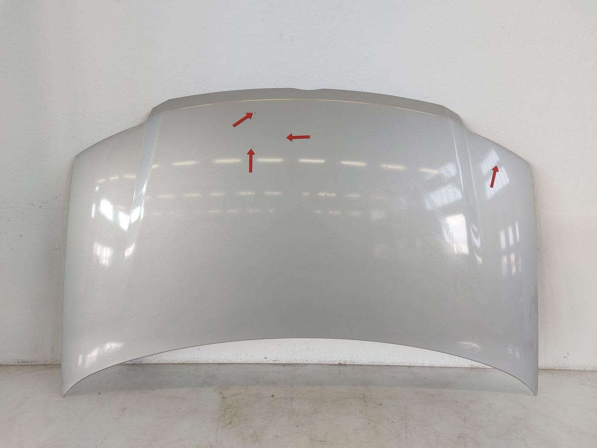 Fiat Panda 169 Motorhaube Haube Klappe Deckel Bonnet vorn 647 Grigio Steel Met