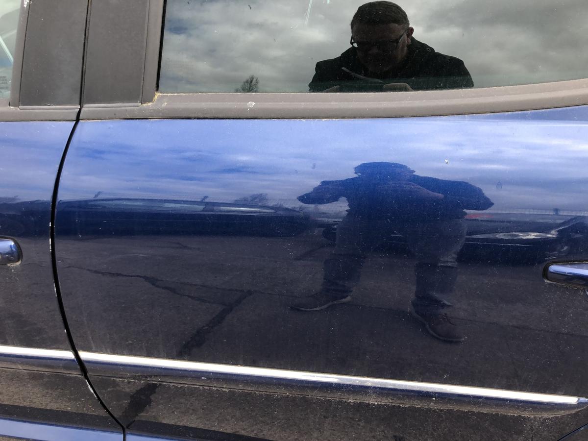 Peugeot 207SW T&uuml;r hinten links Fondt&uuml;r Kombi im Rohbau KPL Montebello blau
