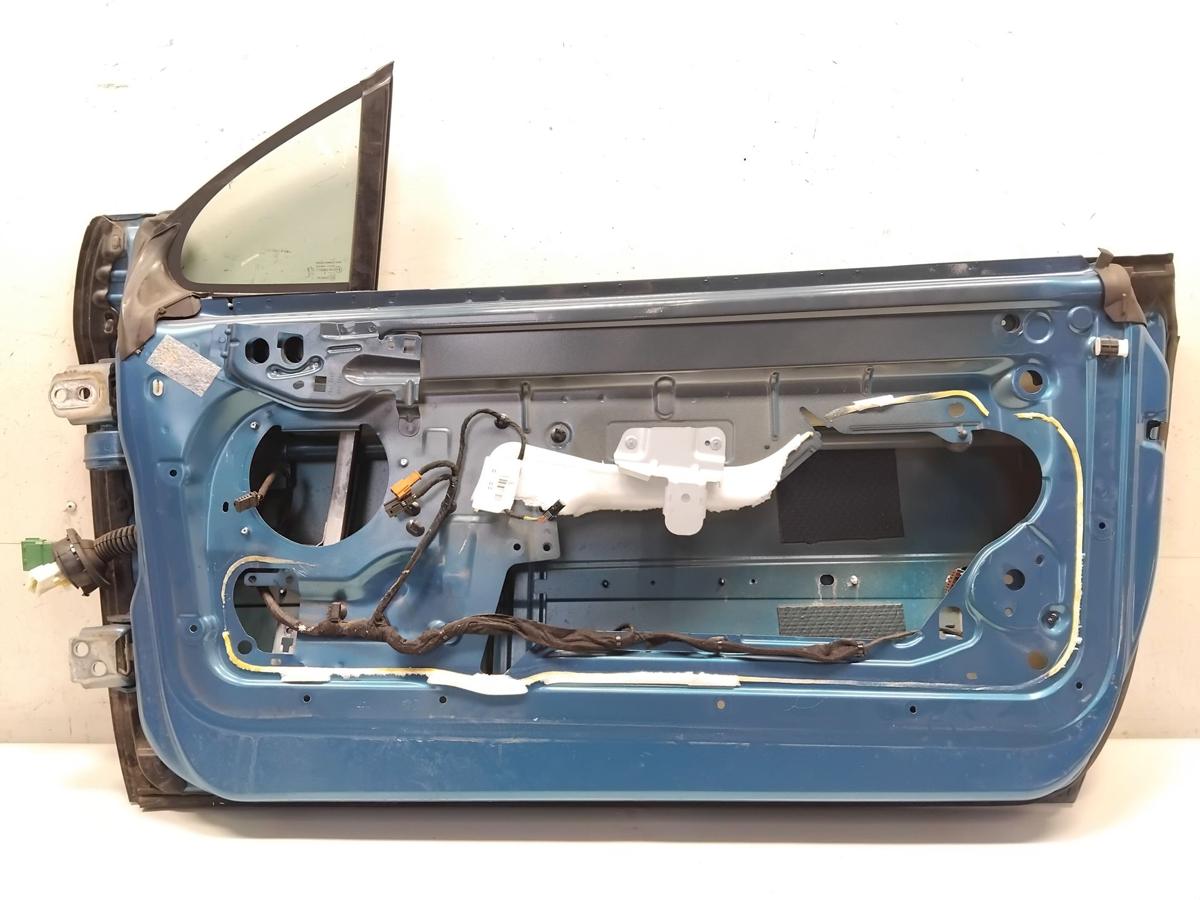 Peugeot 207 CC T&uuml;r rechts Beifahrert&uuml;r blaumetallic KMU blau neysha Bj.2009