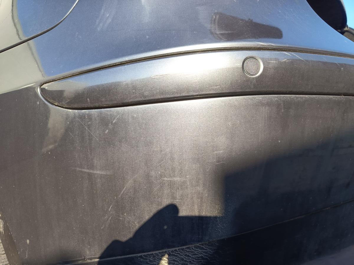 BMW E87 original Sto&szlig;stange F&auml;nger hinten Heck A22 Sparkling graphite Bj 2005