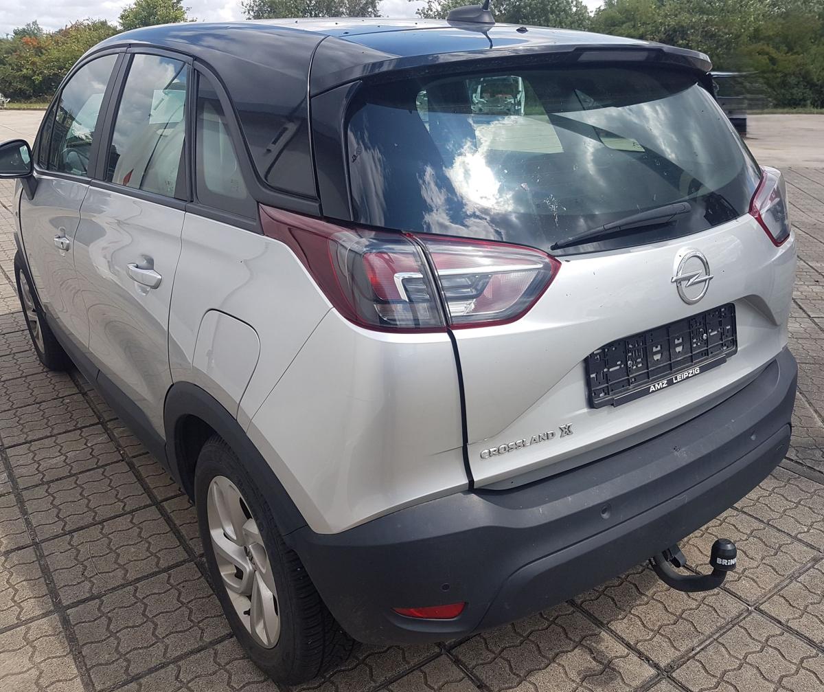 Opel Crossland X Heckklappe Heckdeckel in Z176 Argonsilber Metallic Bj2018