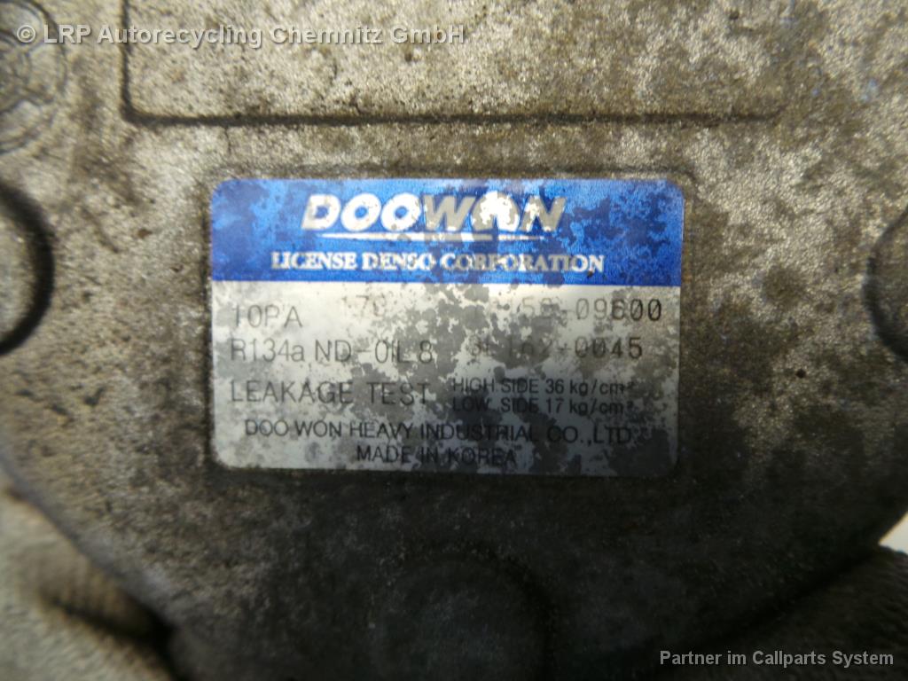 Kia Carens BJ 2004 Klimakompressor Kompressor DOOWAN 1.8 93KW