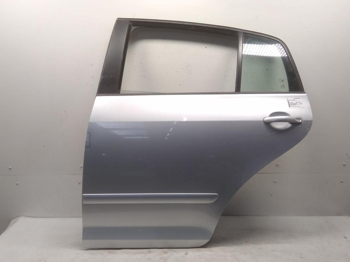 VW Golf Plus T&uuml;r hinten links reflexsilbermetallic LA7W Bj.2006