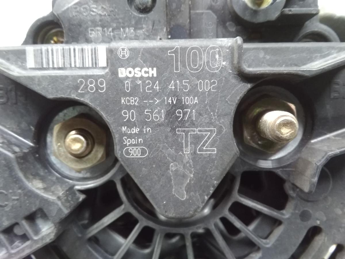 Opel Astra G original Lichtmaschine Generator 100A 1.6 74kw 13348km Bj.2003