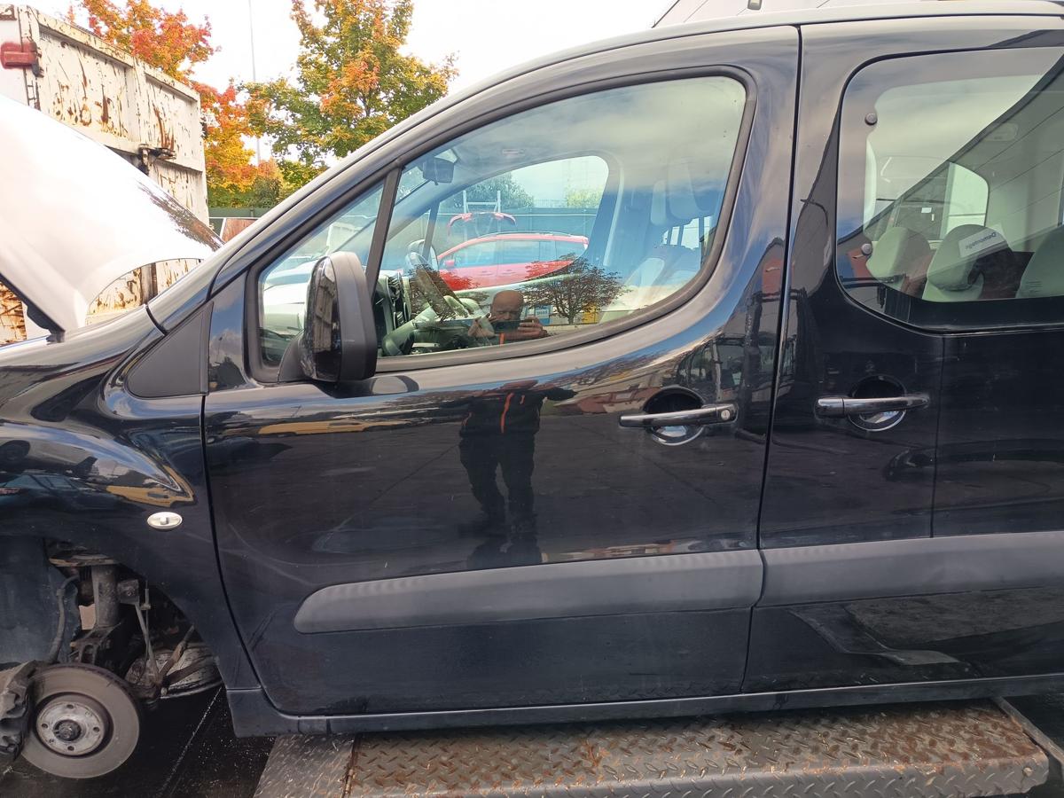 Citroen Berlingo II B9 orig Tür vorn links Fahrertür EXY Schwarz bis Bj 2012