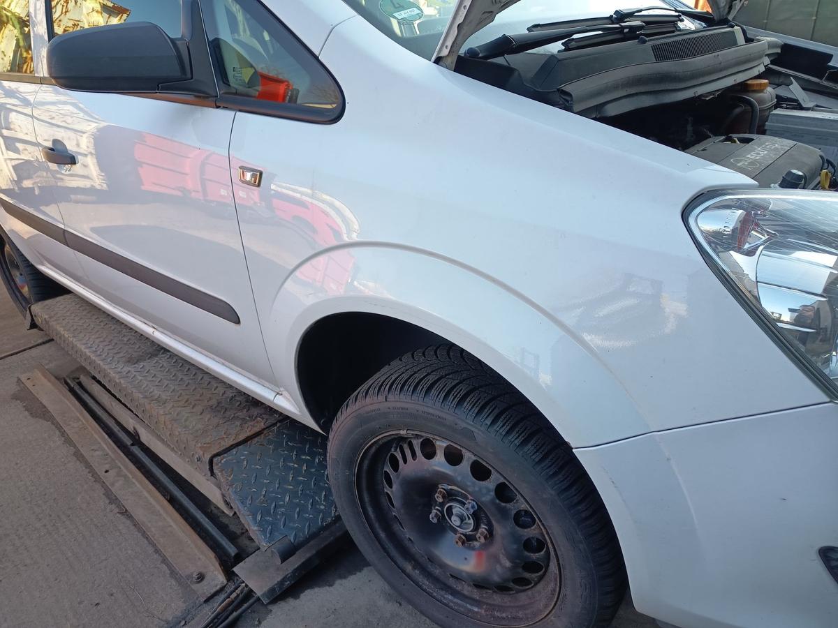 Opel Zafira B original Kotfl&uuml;gel rechts Z40R Weiss Facelift Baujahr 2009