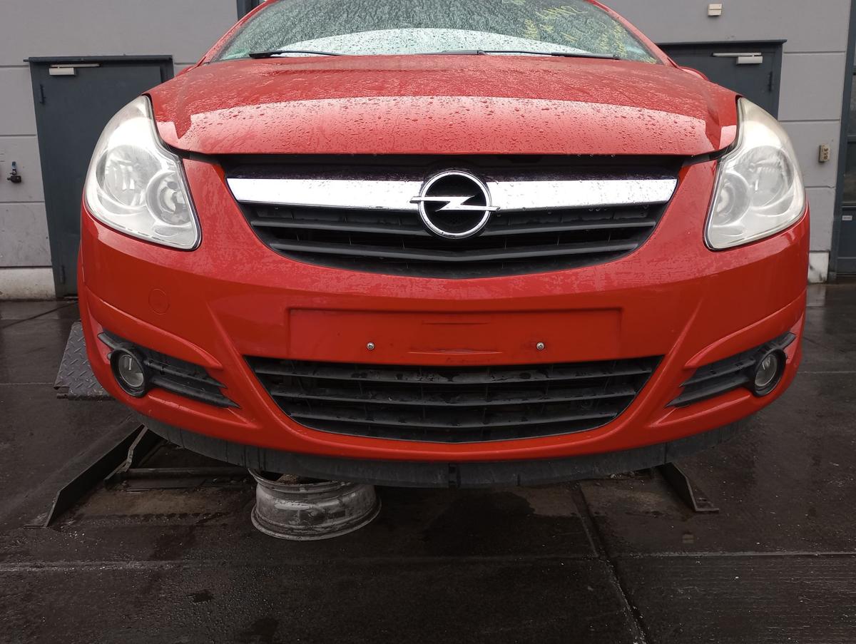 Opel Corsa D orig Stoßstange vorn Stoßfänger NSW Z547 Rot bis Bj 2010