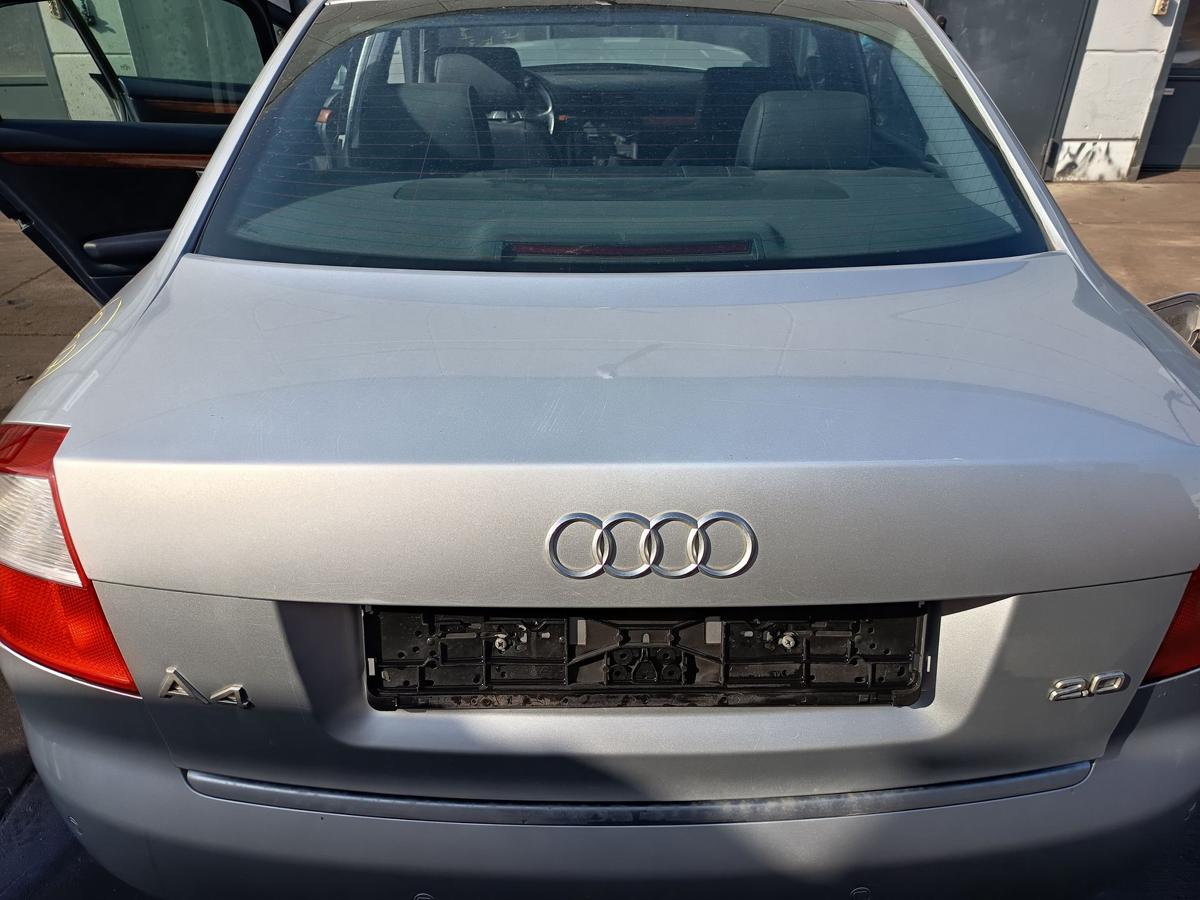 Audi A4 B6 Limo original Heckklappe Deckel hinten Y7W Lichtsilber Bj 2003