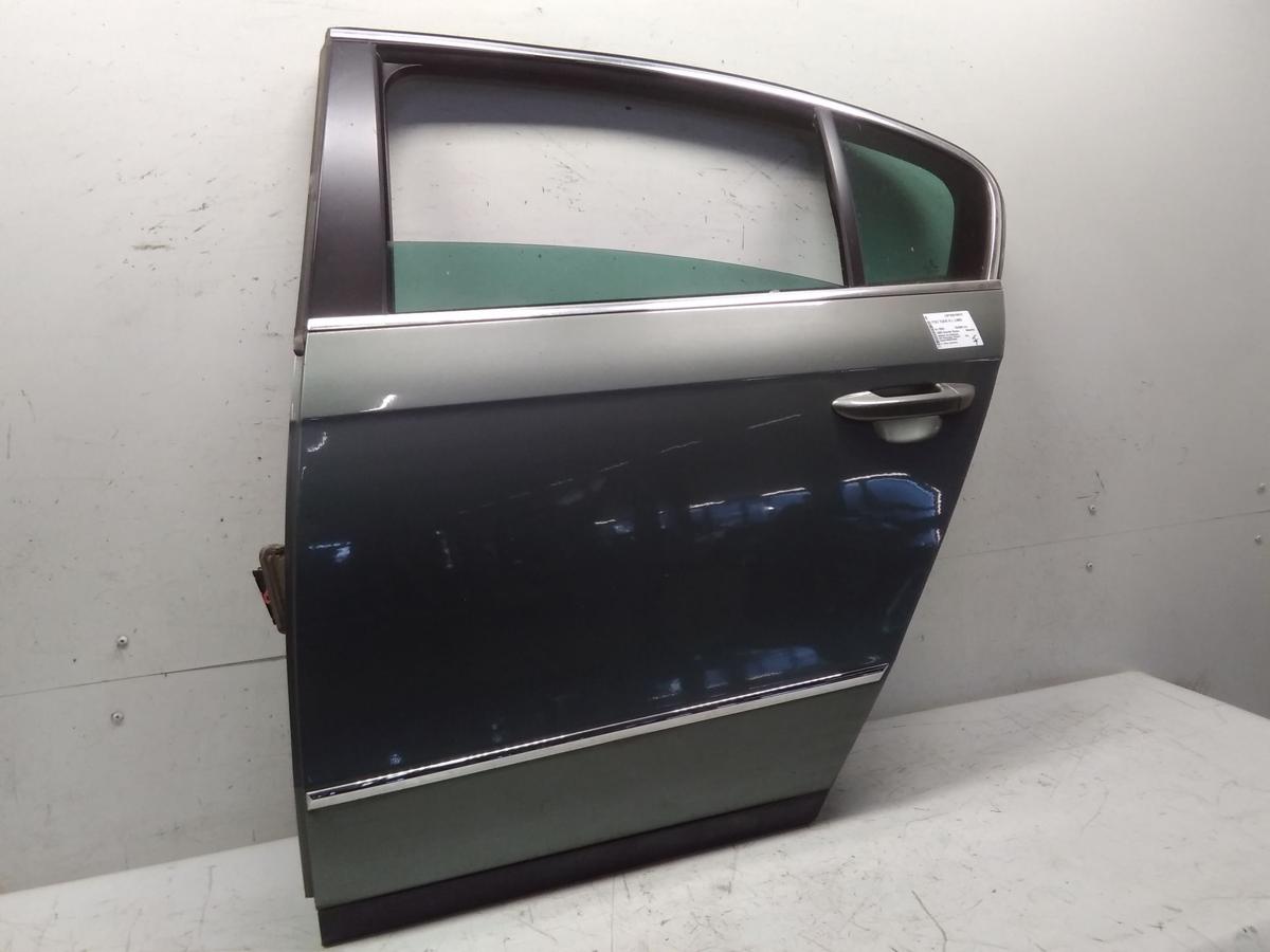VW Passat 3C Limousine original Tür hinten links LB6S Granite Green BJ2009