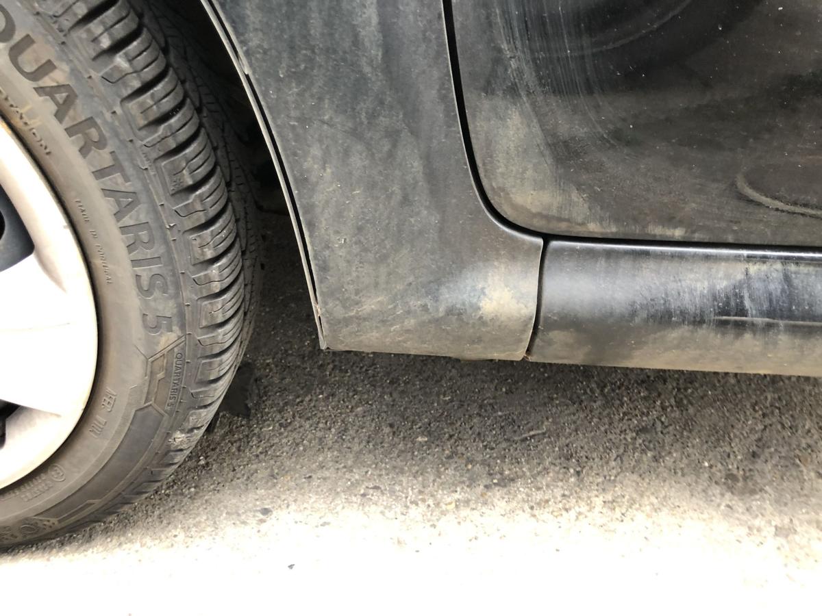 Citroen C1 Typ P Kotfl&uuml;gel vorn links Fahrerseite EXY Onyx schwarz 2005 bis 2012