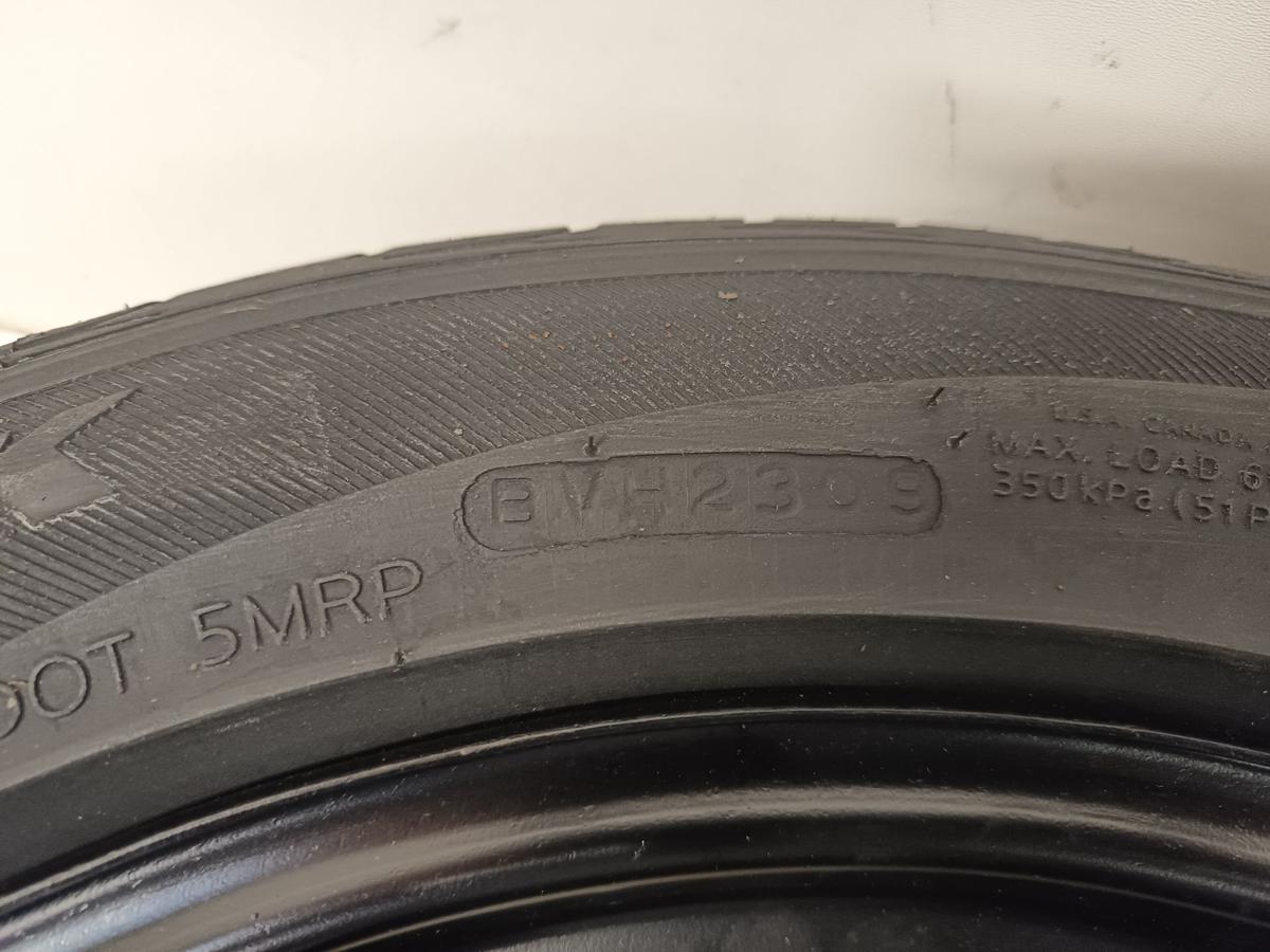 VW Golf Plus II Bj 2009 original Notrad Ersatzrad 6 1/2 x 16 ET50 5K0601027