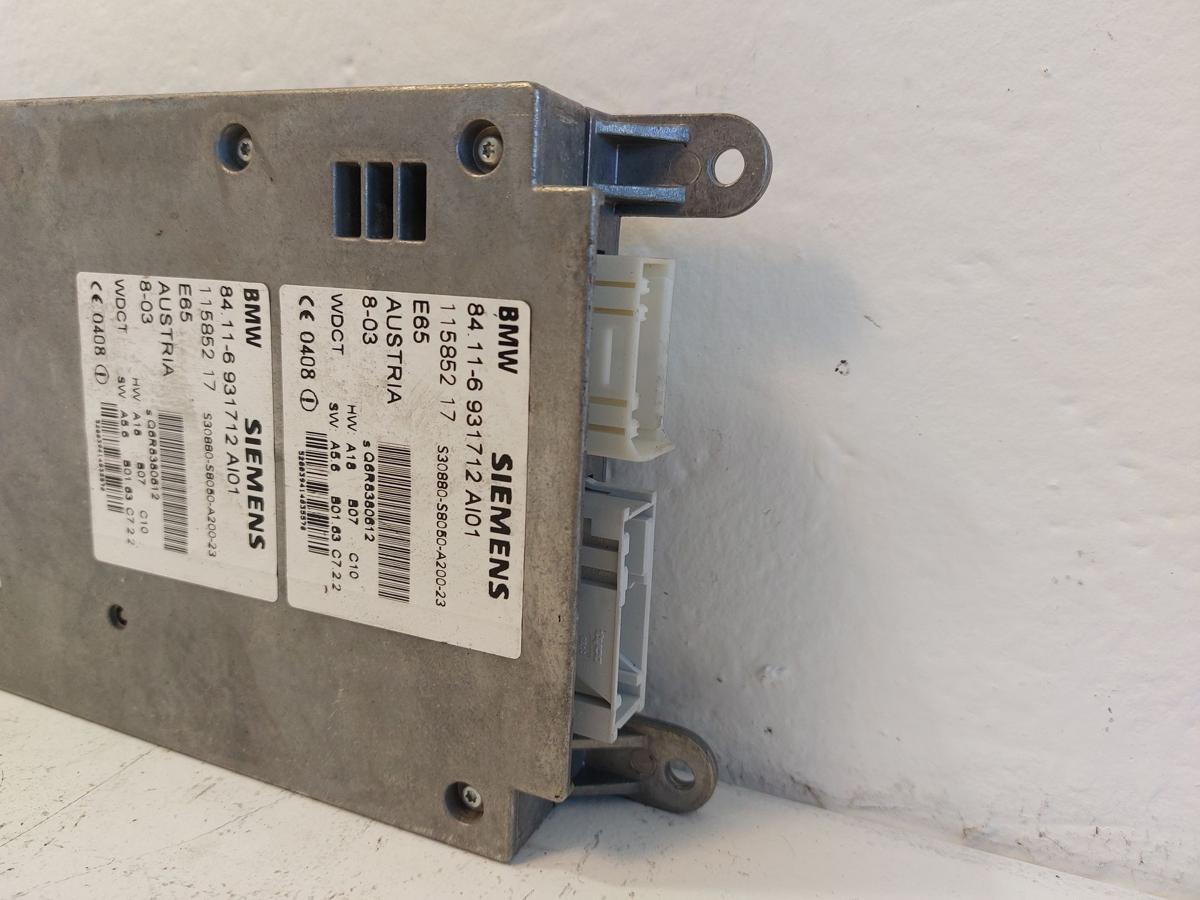 BMW 7er E65 Steuergerät Telefon Telefonmodul Antennenverstärker Siemens