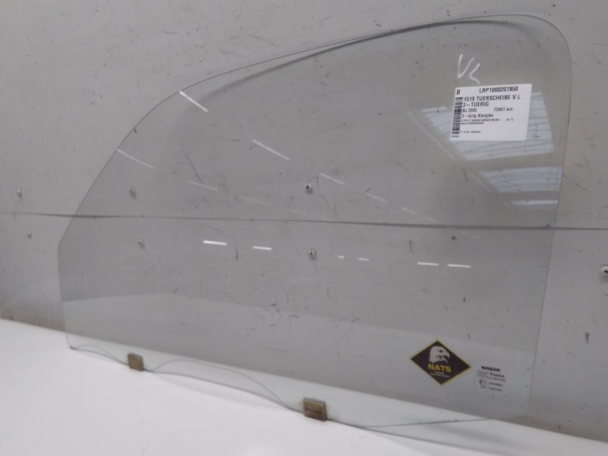 Nissan Micra K11 original T&uuml;rscheibe vorn links 3-t&uuml;rig Klarglas BJ2000