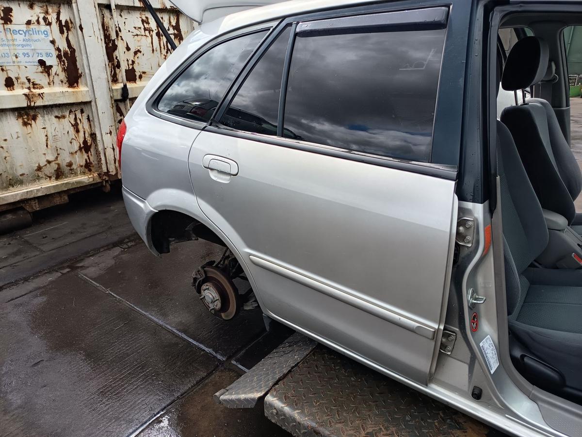 Mazda 323f VI original Tür hinten rechts Fond 22V Satinsilber Bj 2002