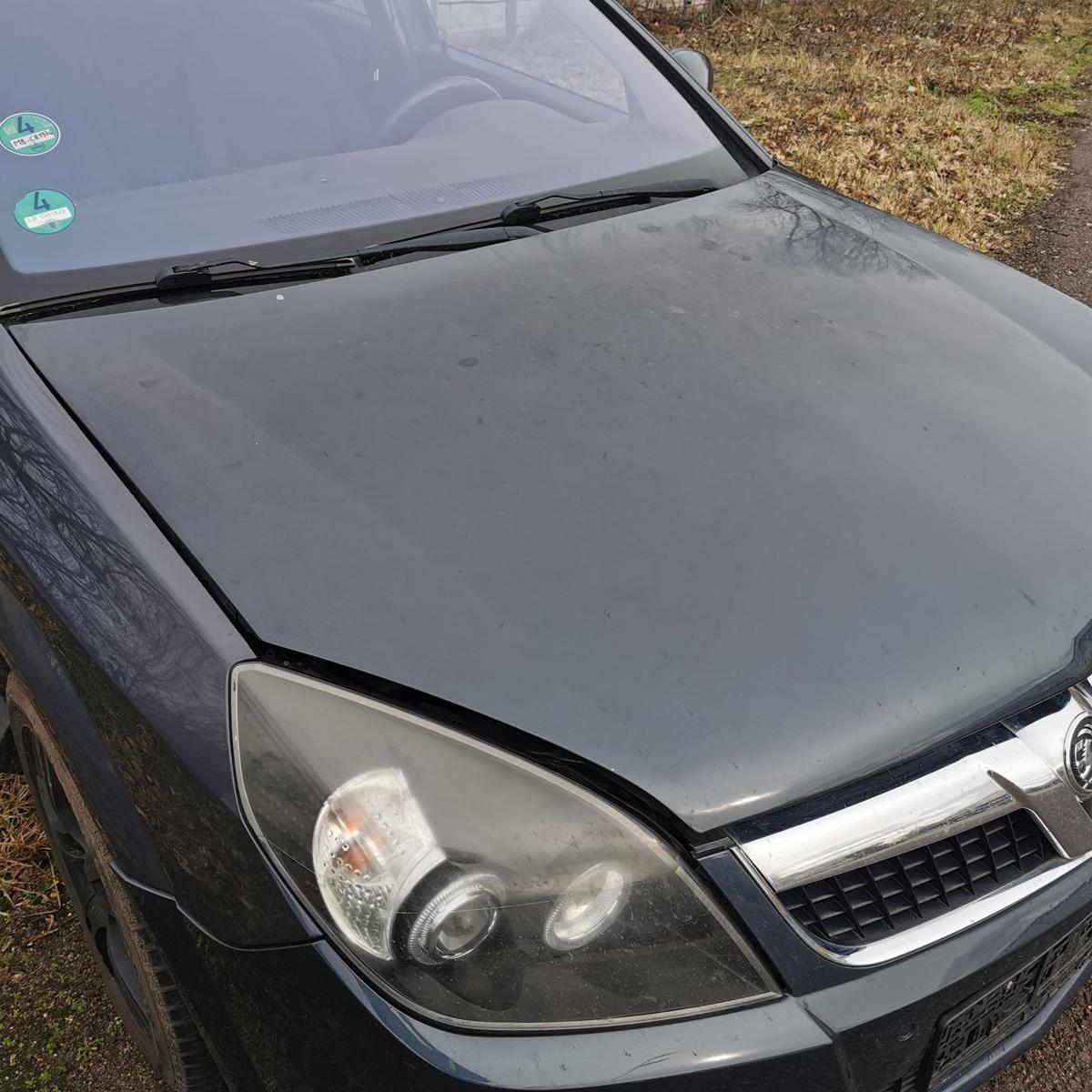 Motorhaube Klappe Deckel vorn Bonnet Z168 Metro Blue Perl Opel Vectra C Caravan