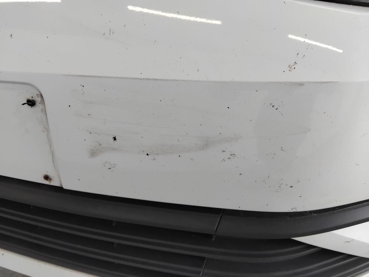 VW Golf 7 Facelift orig Sto&szlig;f&auml;nger Sto&szlig;stange vorn SRA LC9A pure white BJ2019