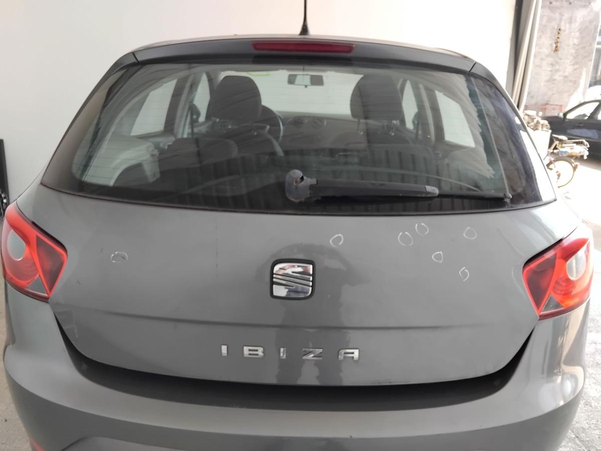 Seat Ibiza IV 6J Heckklappe LX7R lavagrau mit Scheibe 5-Türer Fließheck BJ2012
