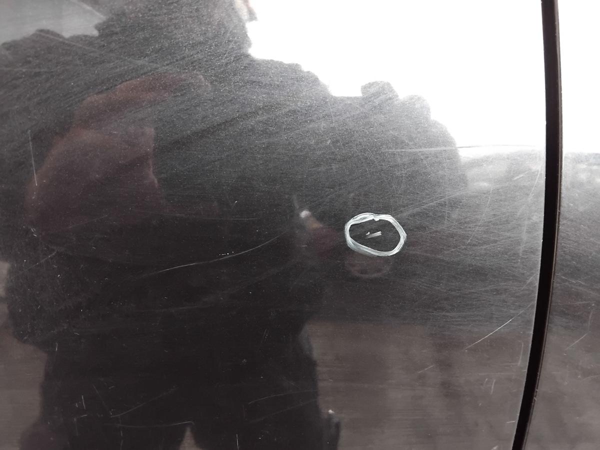 Skoda Roomster 5J T&uuml;r hinten rechts LF9R Blackmagicmetallic BJ2008