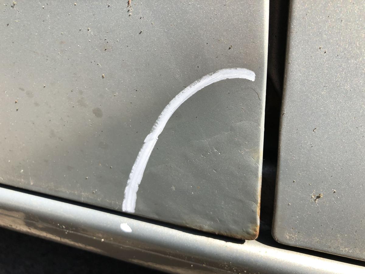 Ford Mondeo MK4 BA7 T&uuml;r vorn links Fahrert&uuml;r im Rohbau D8 Chill Anrostungen