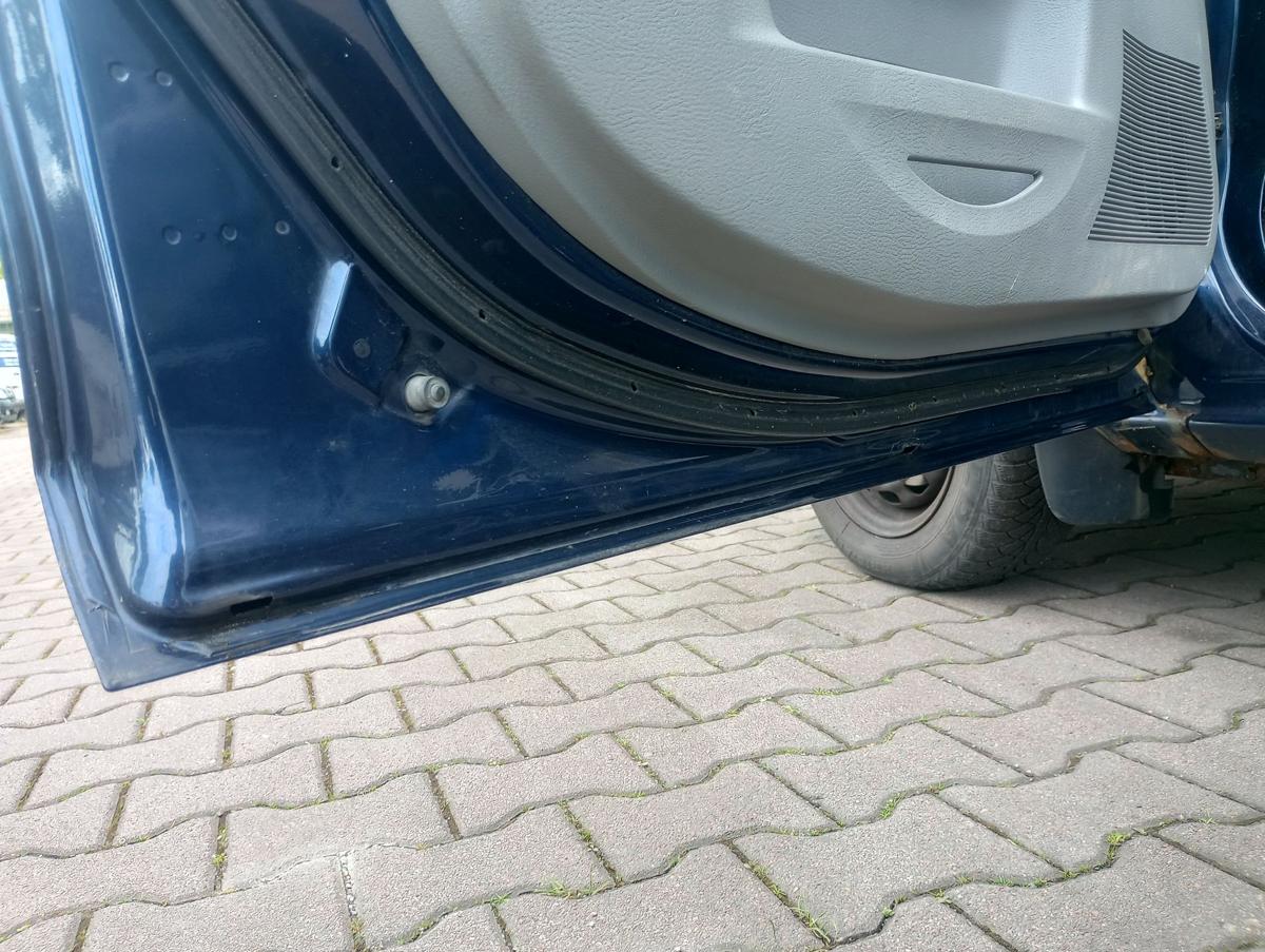 Mazda 2 DY orig Tür vorn links Fahrertür 27R Ozeanblau Bj 2004