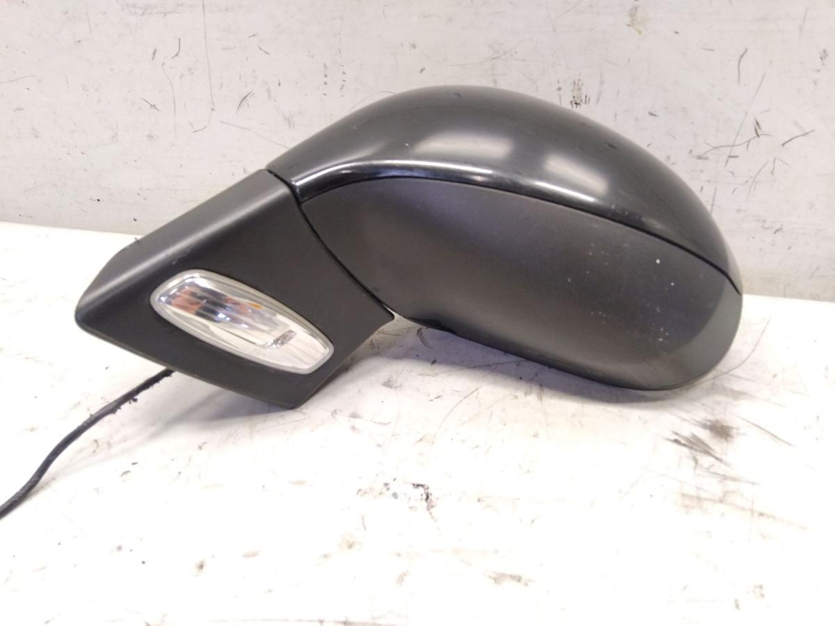 Peugeot 207 orig Au&szlig;enspiegel links EXL Nachtschwarz elektrisch beheizt BJ2006