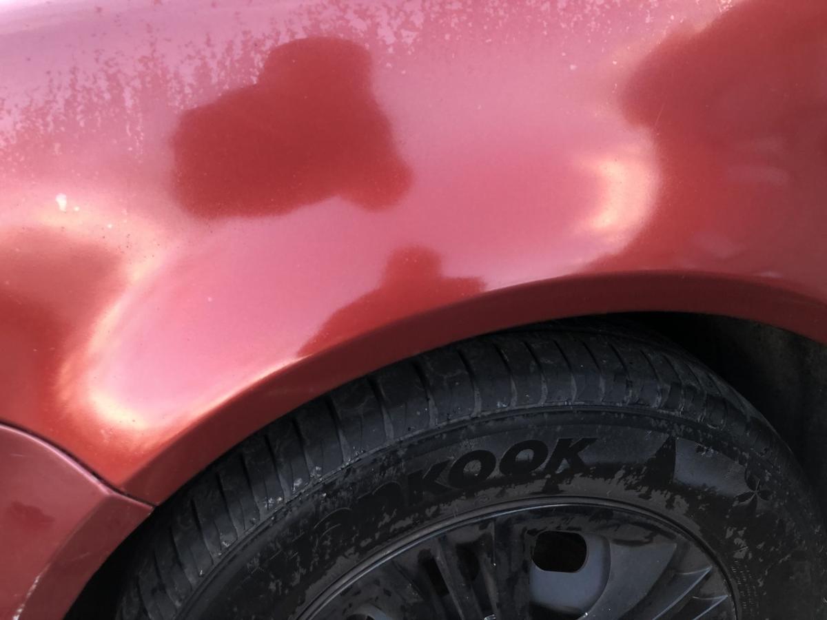 VW Golf 4 1J IV Kotflügel vorn links Fahrerseite LC3K Canyonrot