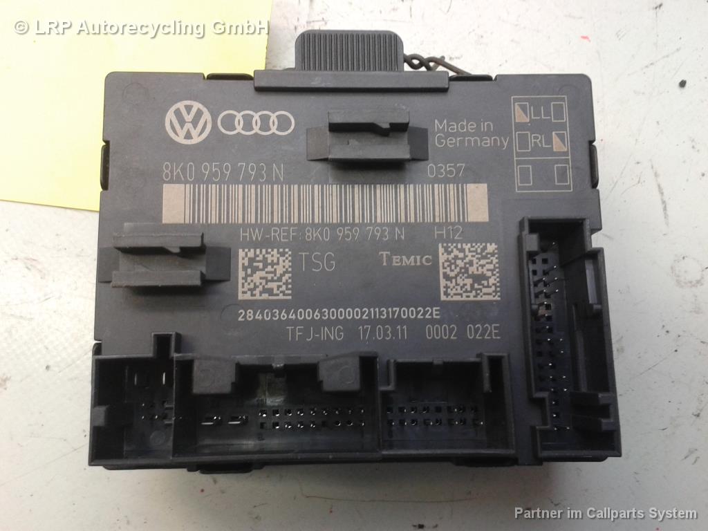 Audi A4 8K B8 Bj2011 original Türsteuergerät vorn links 8K0959793N