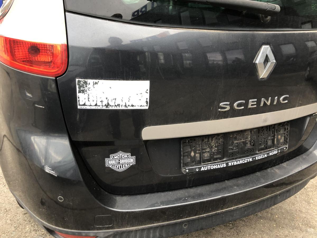 Renault Grand Scenic 3 III JZ Heckklappe mit Scheibe Kofferraumklappe TEB66