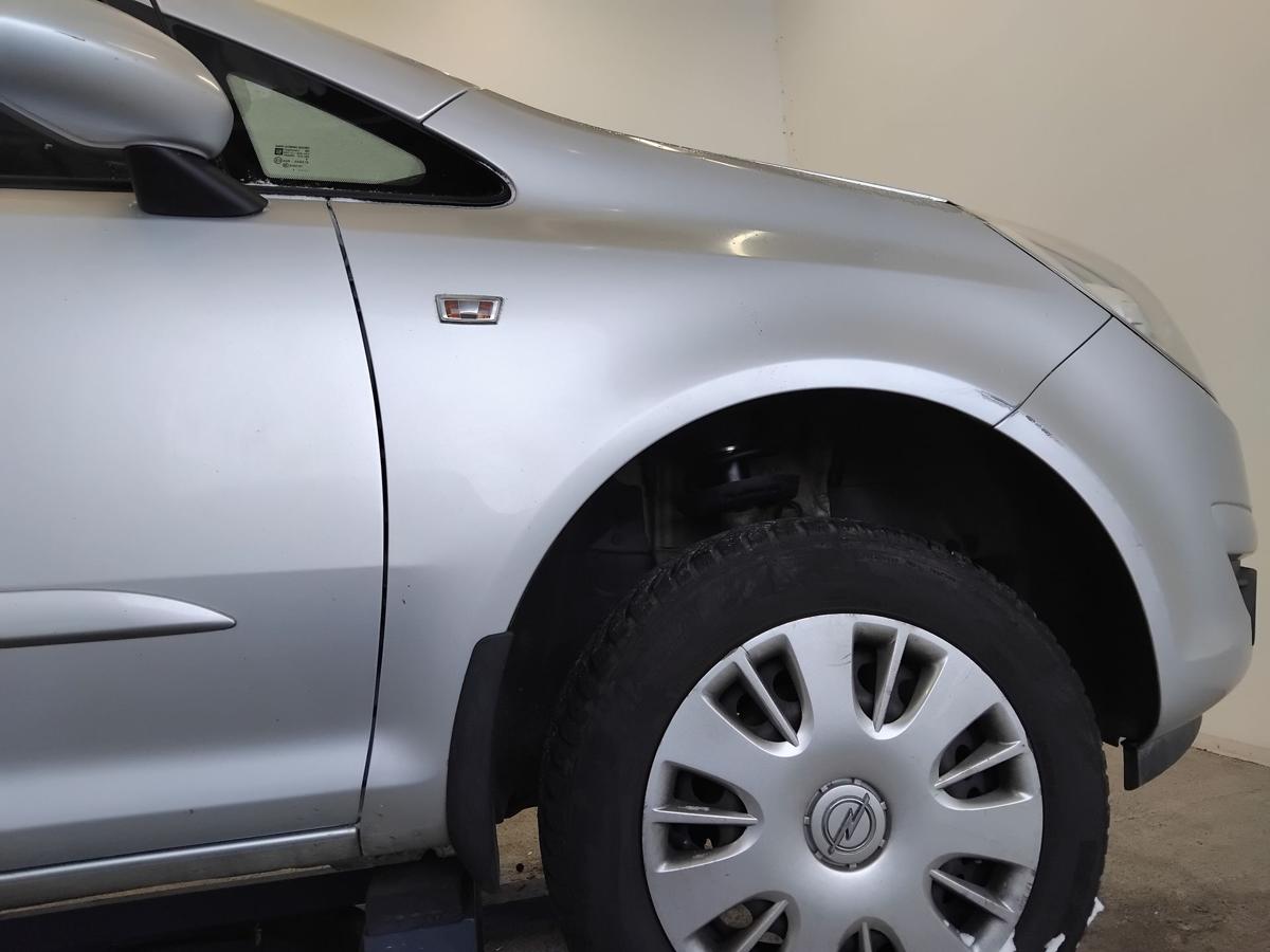 Opel Corsa D original Kotfl&uuml;gel vorn rechts 2AU Starsilber III BJ2007