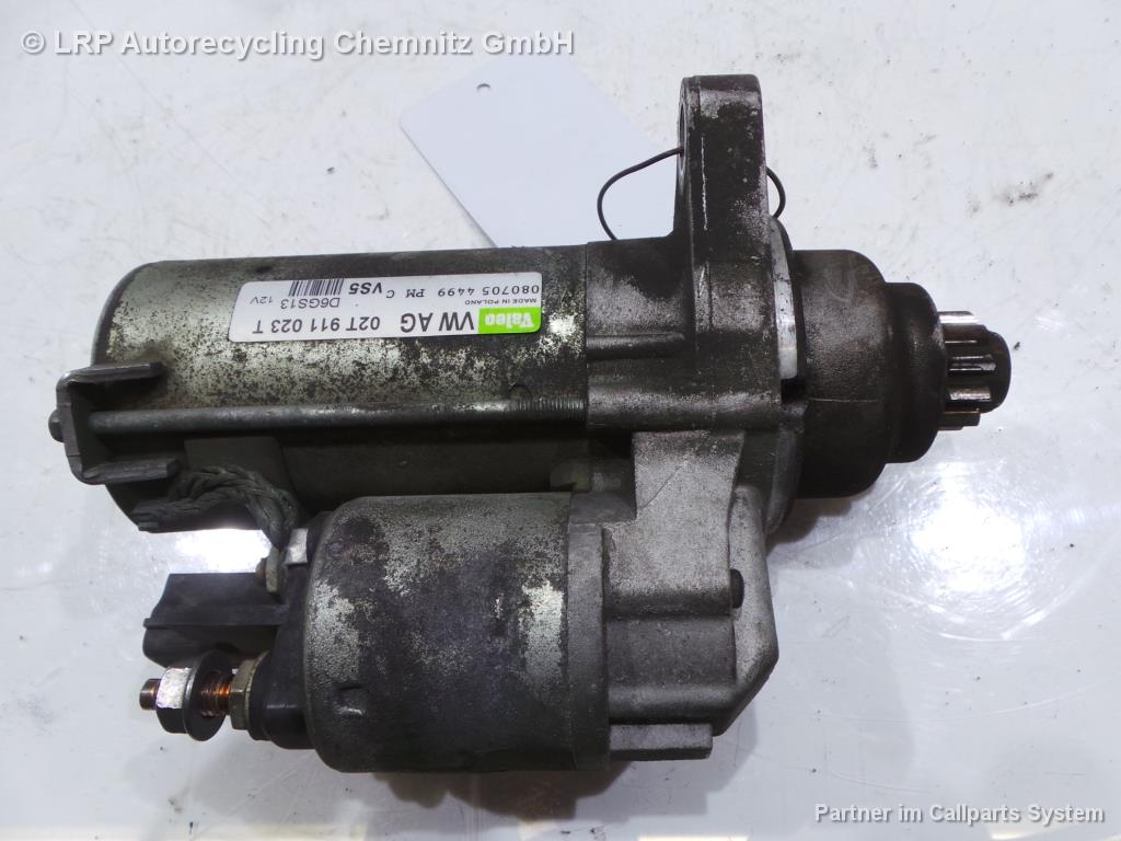 Skoda Octavia 1Z Bj 2005 Anlasser 02T911023T Starter VALEO 1.6 75KW BSE 5G-Schalter