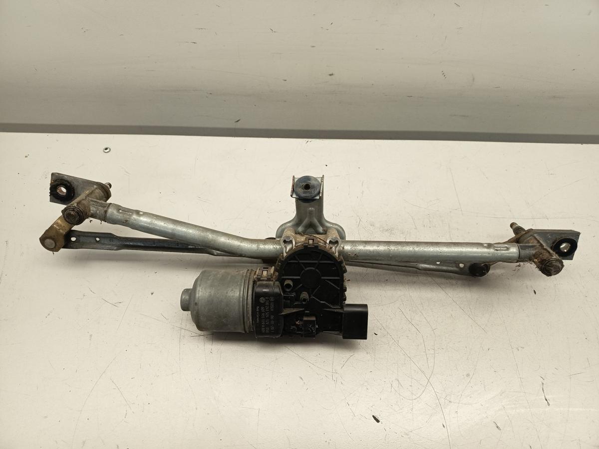 Skoda Fabia 6Y original Wischermotor vorne mit Gest&auml;nge Baujahr 2006
