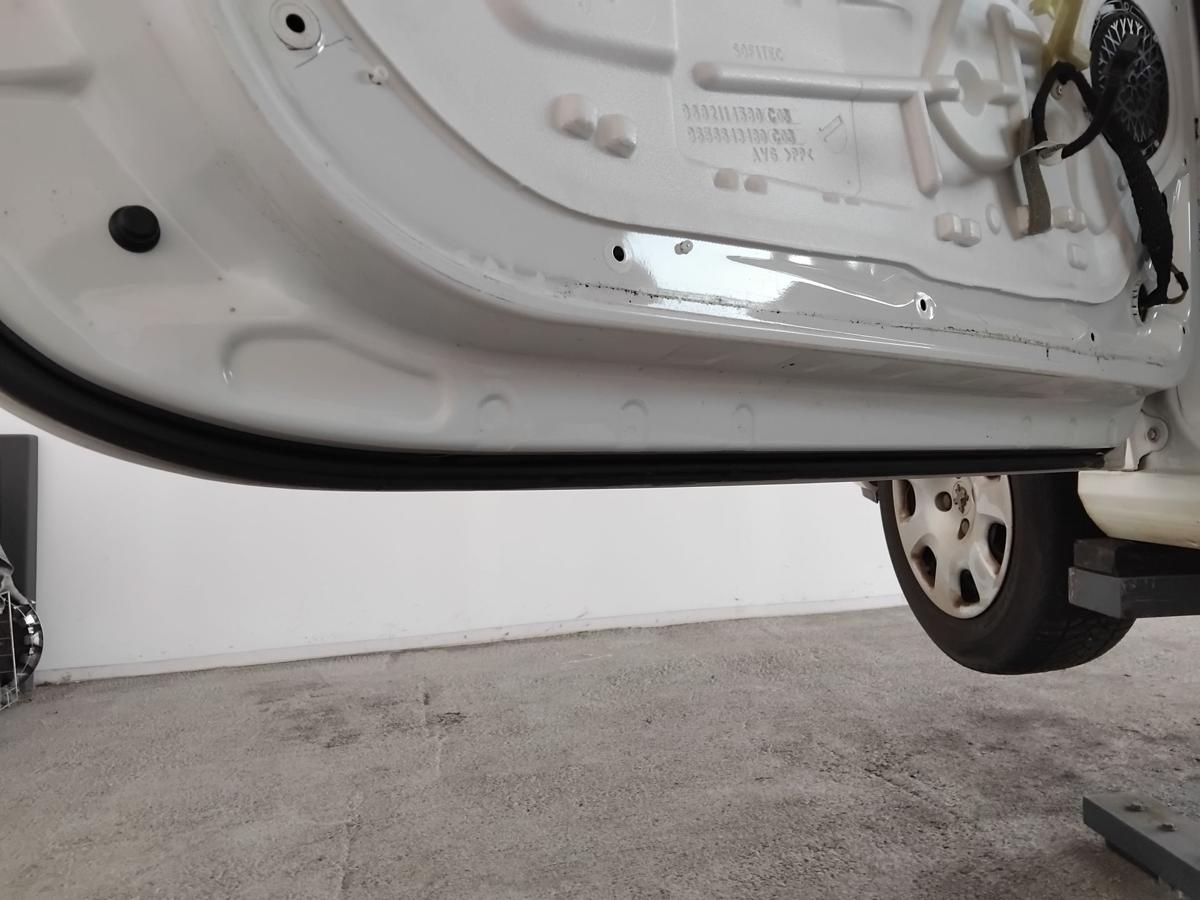 Peugeot 308 I T&uuml;r vorn links Fahrert&uuml;r EWP Schneewei&szlig; 3-t&uuml;rig BJ2010