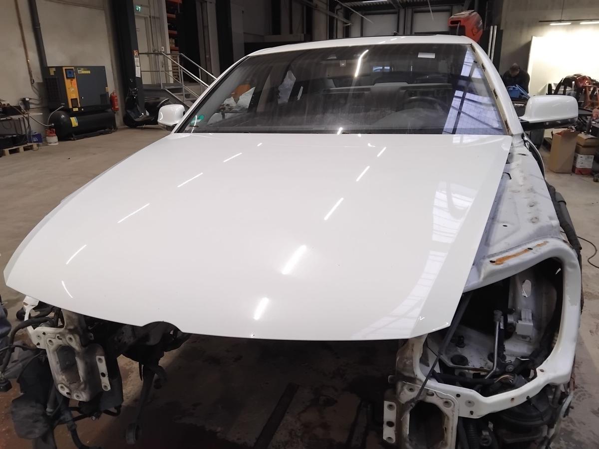 VW Phaeton GP3 GB4 original Motorhaube Deckel vorn Campanellaweiss LR9A BJ2011