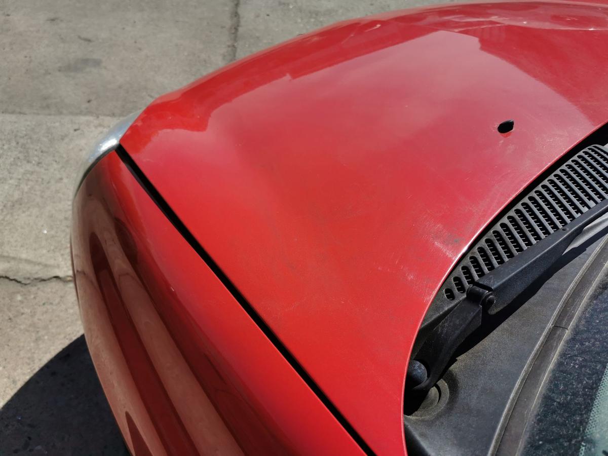 Renault Clio 2 BB Campus Motorhaube Haube Klappe Bonnet vorn OV727 Red Brisk