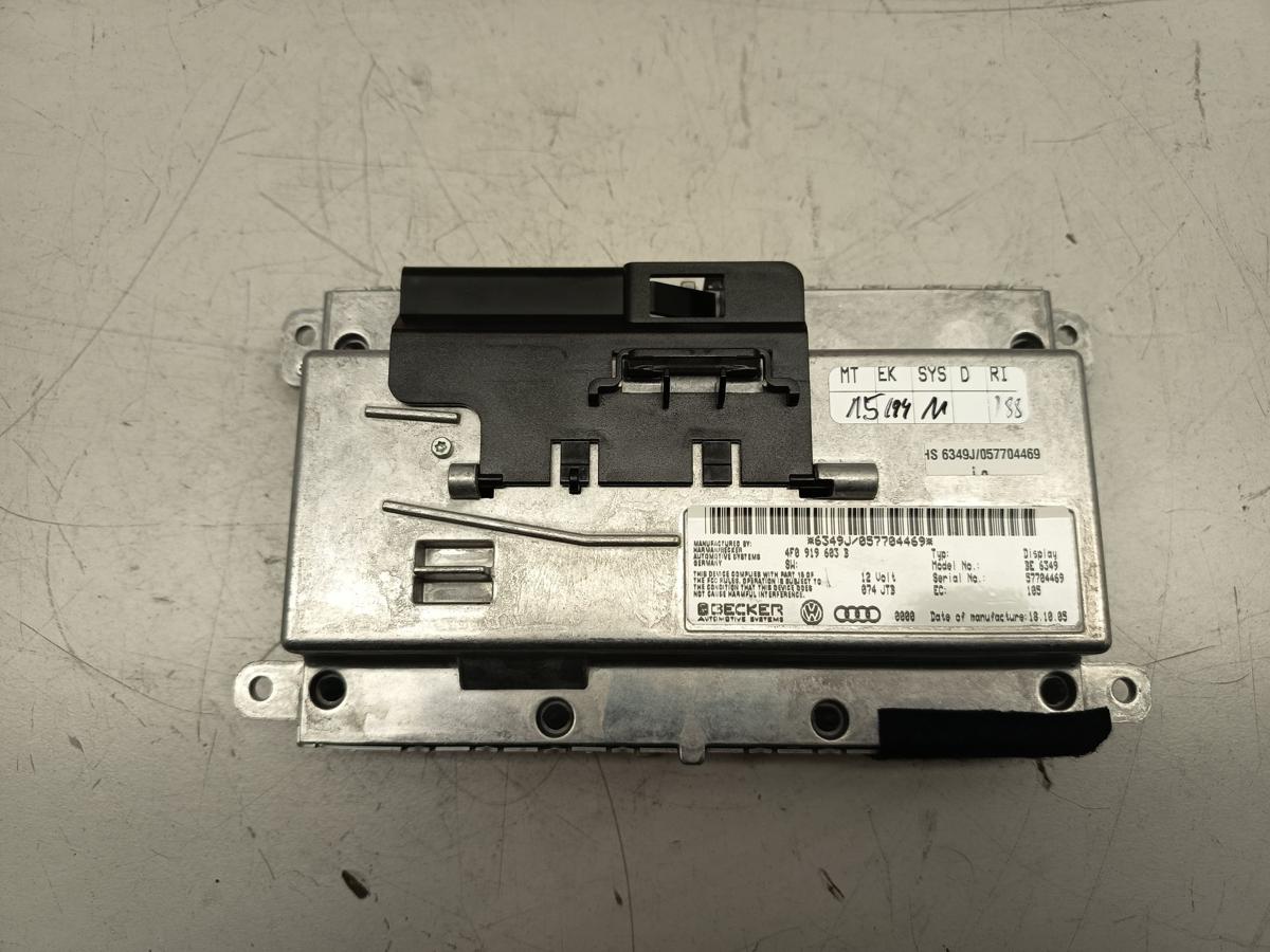 Audi A6 4F original Navigation Display 4F0919603B Bj 2006