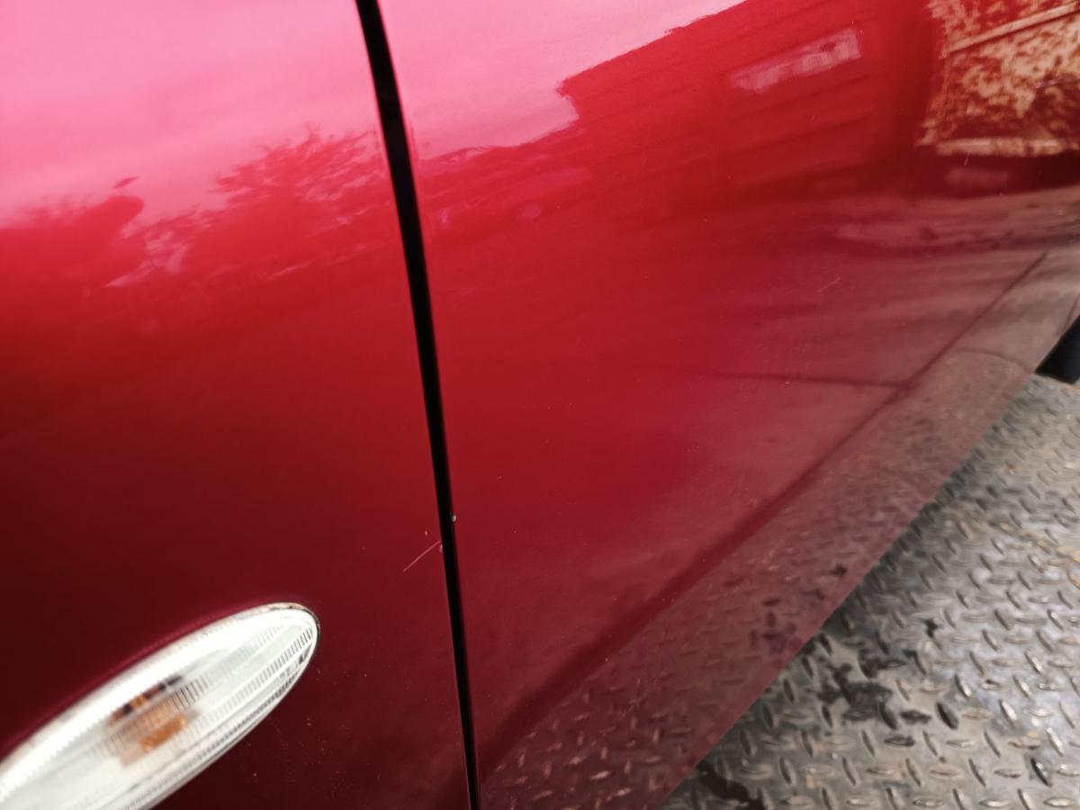 Nissan Micra K13 original T&uuml;r vorn links Fahrer AY4 Kaminrot Bj 2013