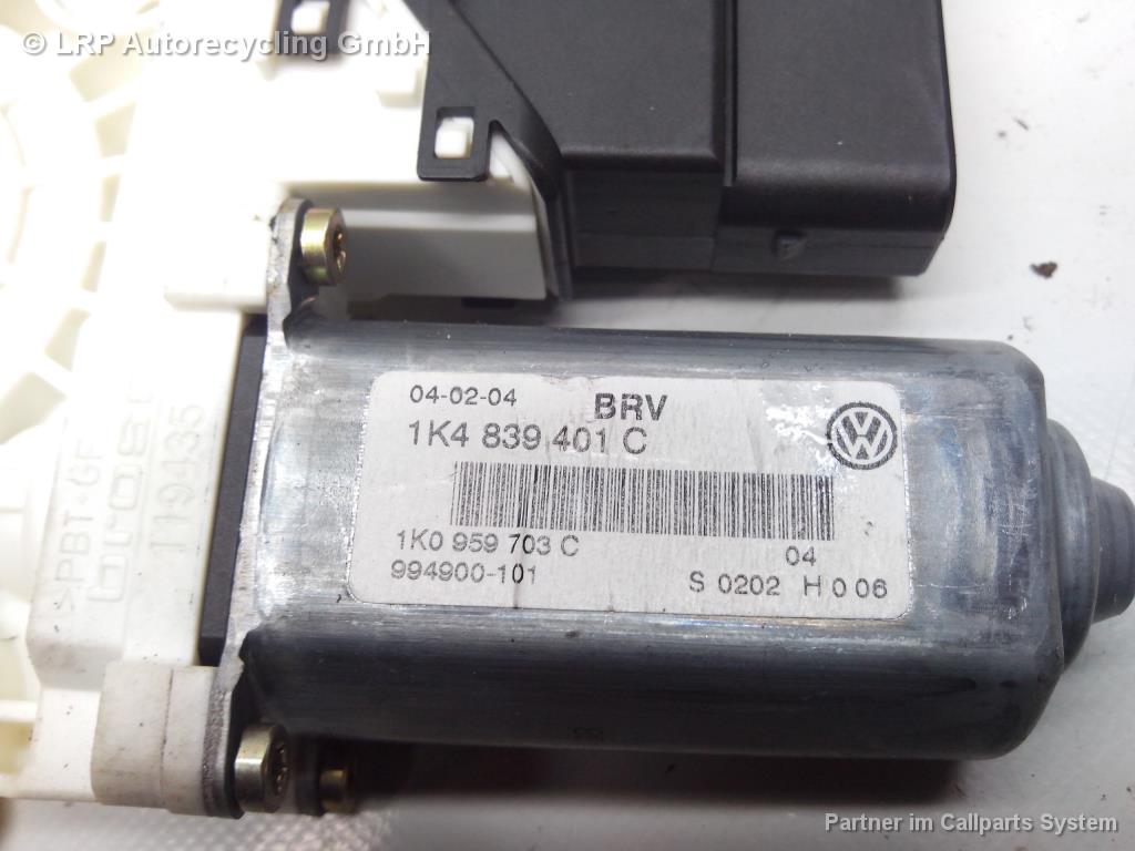 VW Golf 5 1K Fensterhebermotor 1K0959703C BROSE hinten links BJ2004