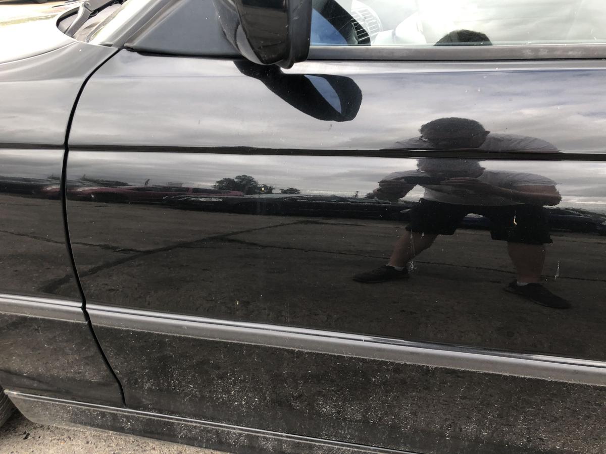 BMW 3er E46 Facelift T&uuml;r vorn links Fahrert&uuml;r im Rohbau 475/9 Black Saphir Met