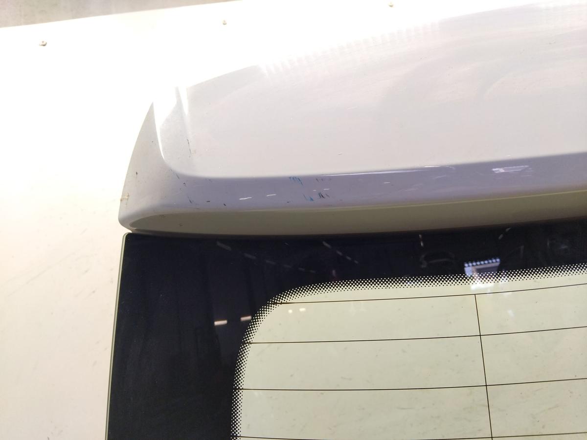 Skoda Fabia 3 III NJ Heckklappe LF9F Laser White mit Scheibe Steilheck BJ2014