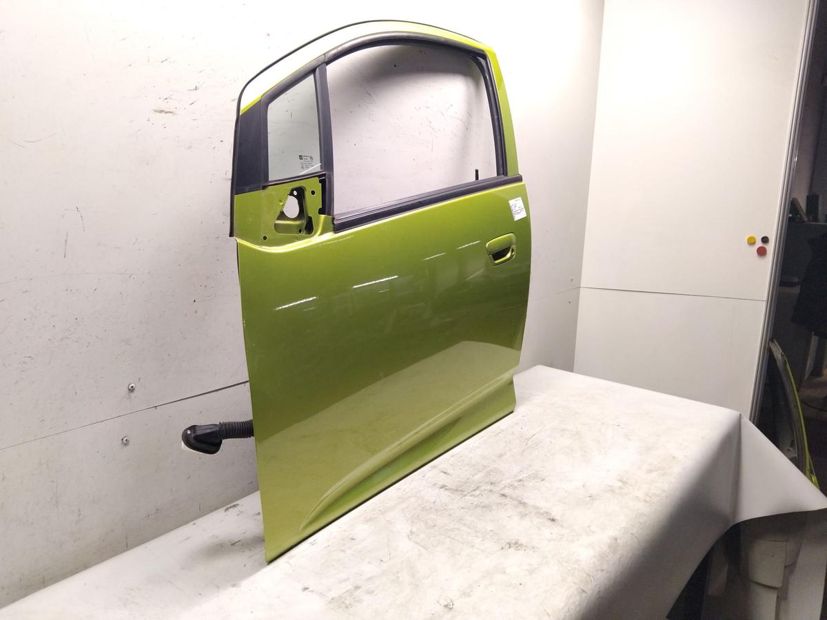 Chevrolet Spark M300 original T&uuml;r vorn links Fahrert&uuml;r GJT Gr&uuml;nmetallic BJ2012