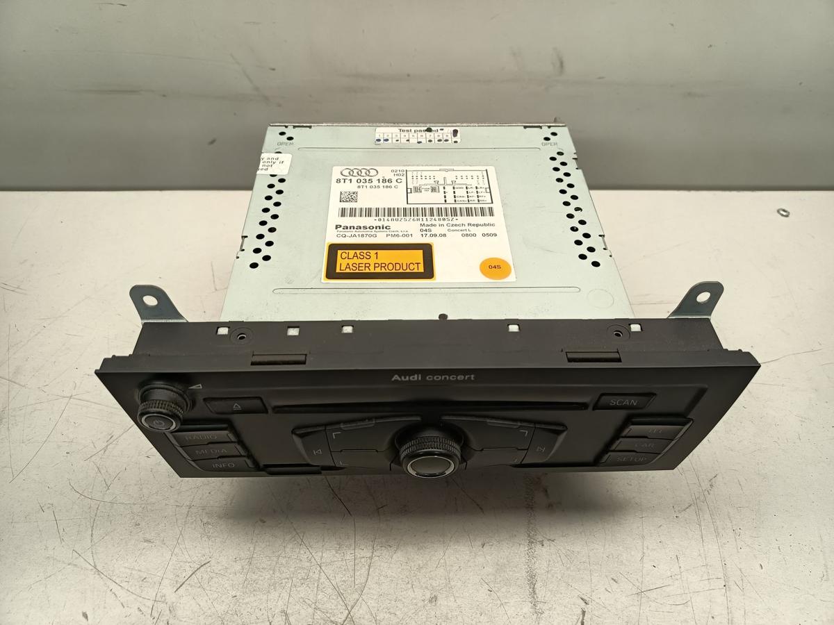 Audi A4 B8 8K original Radio Concert MMI Bj 2008