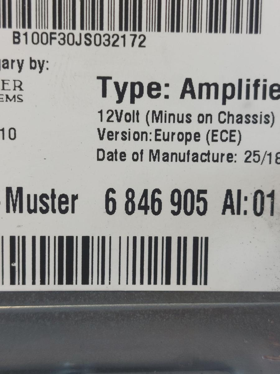 BMW 1er F21 M140i LCI Verst&auml;rker Amplifier Harmann Kardon Soundsystem OEM