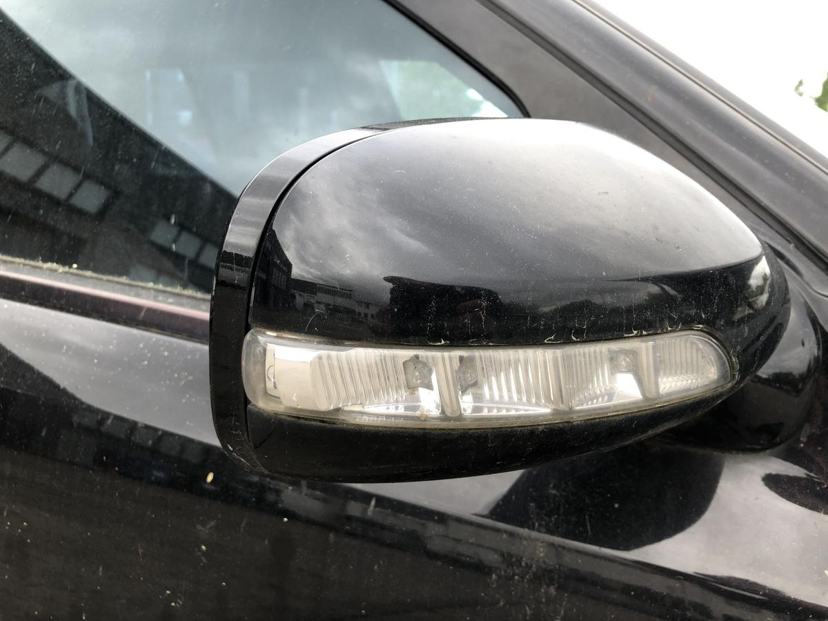 Mercedes E Klasse W211 S211 Mopf Au&szlig;enspiegel rechts Spiegel elekt 170 schwarz