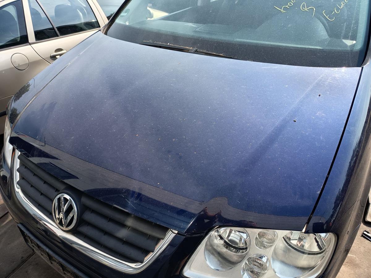 VW Touran 1T original Motorhaube LB5N Indigoblau Baujahr 2006
