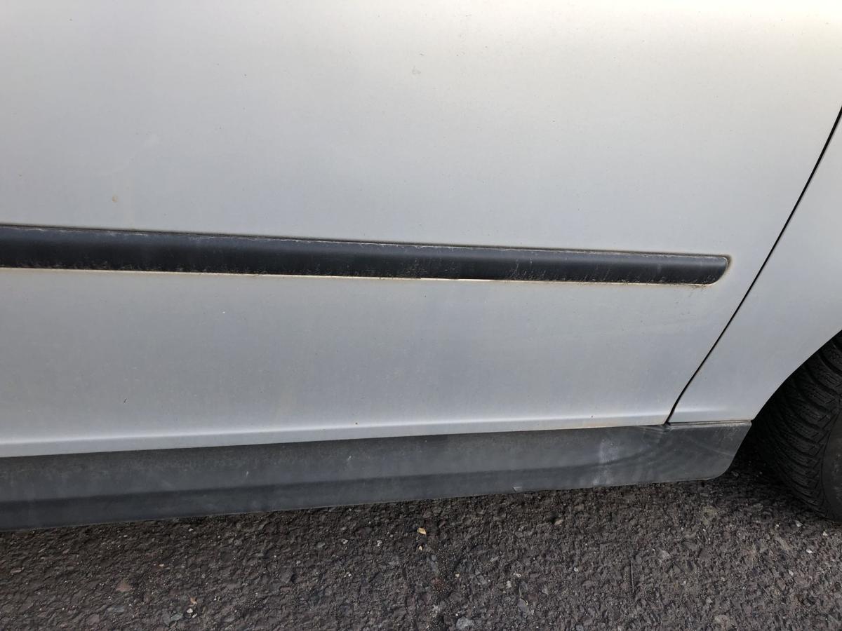 Saab 9-3 Typ YS3F T&uuml;r vorne rechts Beifahrert&uuml;r Autot&uuml;r silber